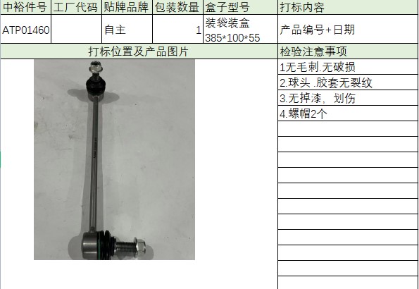 Front Stabilizer Bar Ball Jointr