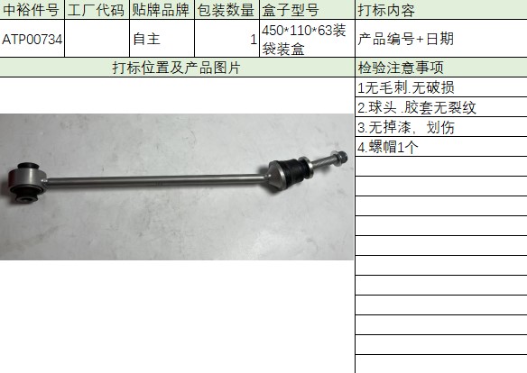 Front Stabilizer Barl