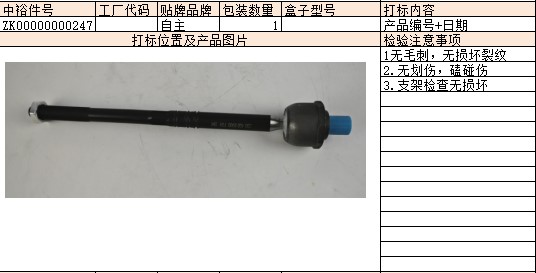 Steering Gear Inner Ball Joint (Left/Right)