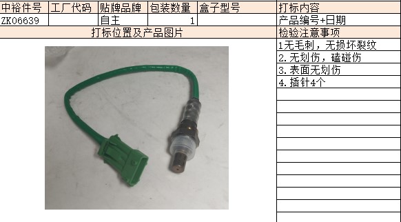 Oxygen Sensor