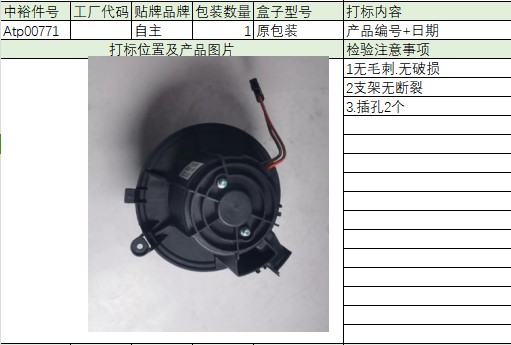 Air Conditioning Blower