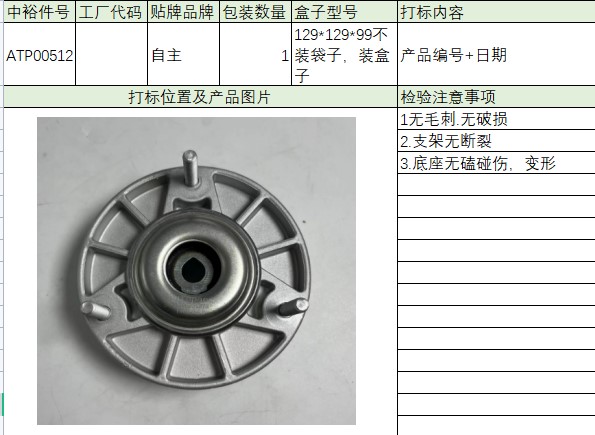 Front Reducer Rubber