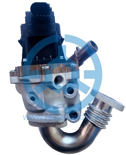 Exhaust Gas Recirculation Valve,Cooler And Pipes