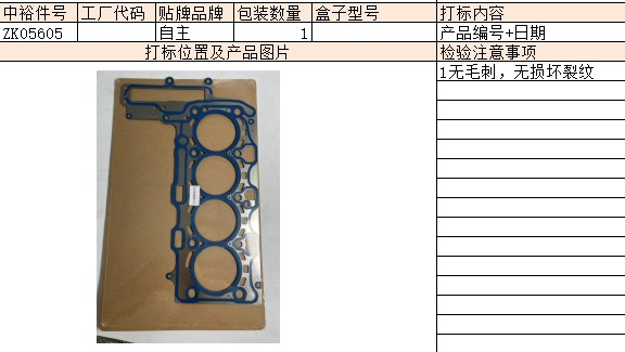 Engine Cylinder Gasket