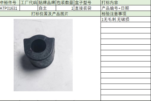 Front Stabilizer Bar Bushing