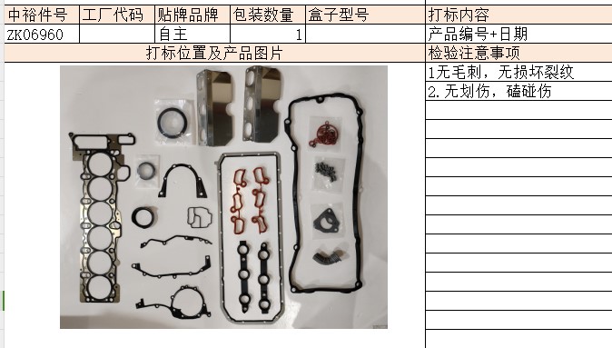 Engine Overhaul Kit