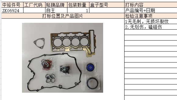 Engine Overhaul Kit