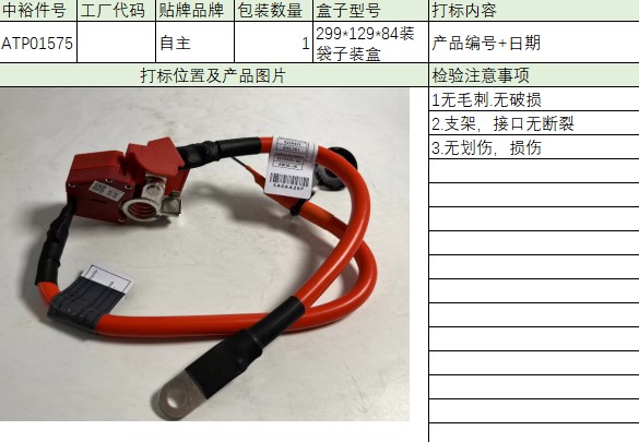 Battery Cable