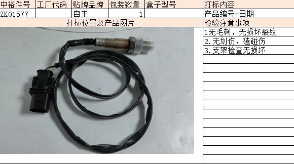 Oxygen Sensor