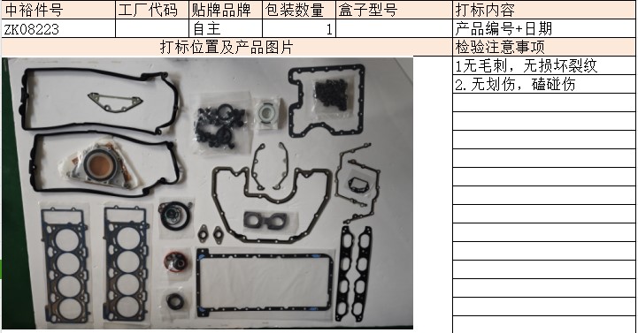 Engine Overhaul Kit