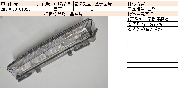 Daytime Running Lights