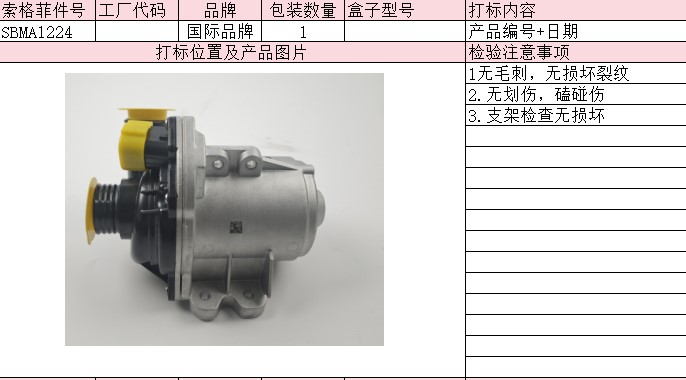 Electronic Water Pump