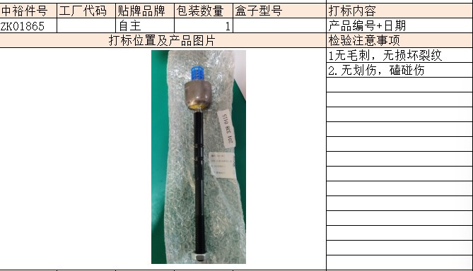 Steering Gear Inner Ball Joint (Left/Right)