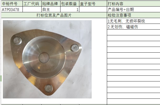 Rear Shock Absorber Top Glue