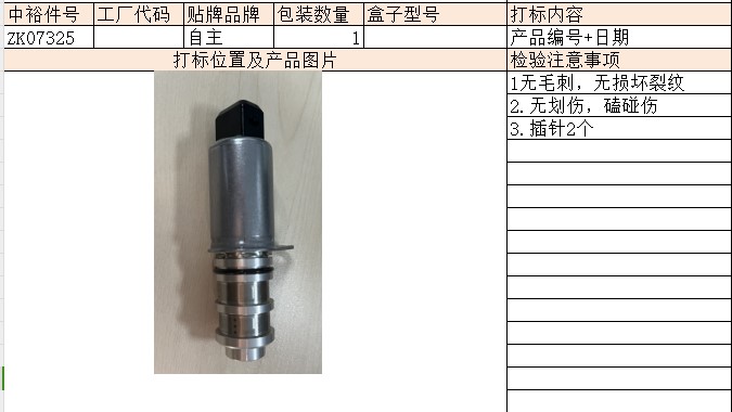 Oil Pressure Relief Valve