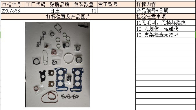 3.0Overhaul Kit19-