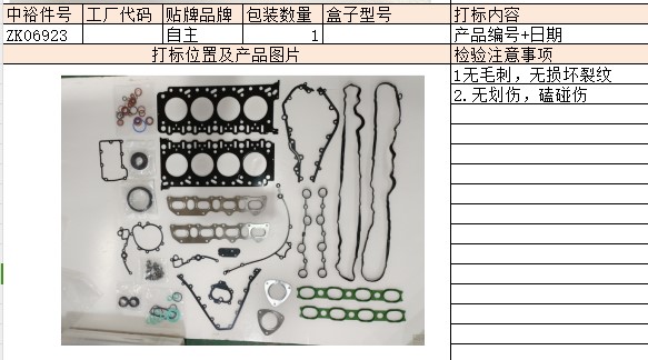 Engine Repair Kit