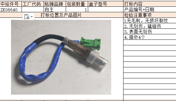 Oxygen Sensor