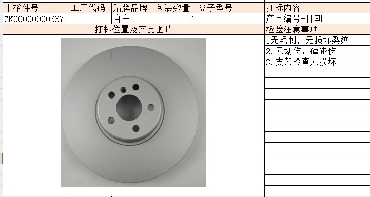 Brake Disc