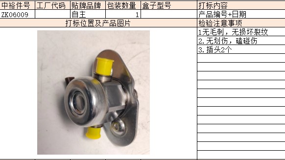 High Pressure Oil Pump