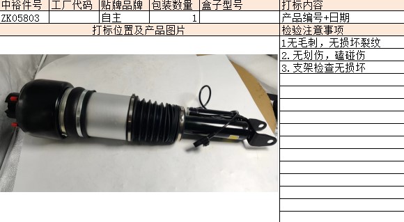 Left Front Shock Absorber