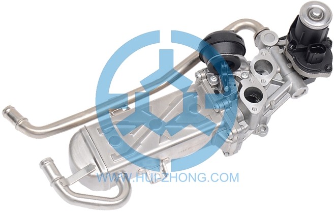 Exhaust Gas Recirculation Valve,Cooler And Pipes