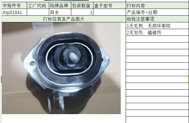 Engine Mount Rubber