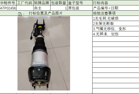 Right Front Shock Absorber