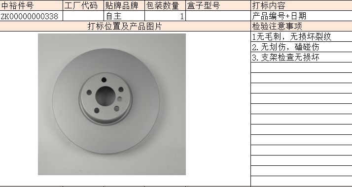 Brake Disc