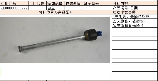 Steering Gear Inner Ball Joint (Left/Right)