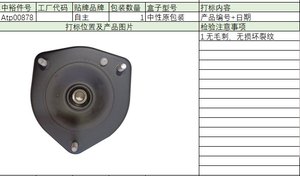 Front Top Mount (Left/Right)