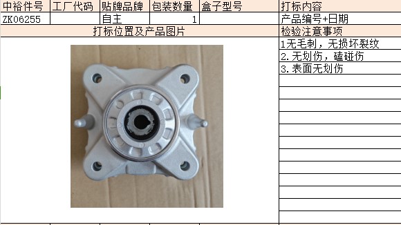 Front Shock Absorber Cover