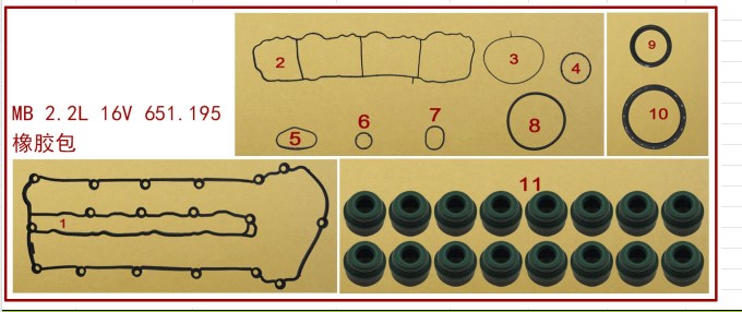 Crankshaft Rear Oil Seal